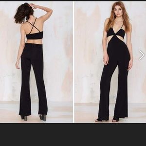 Nasty gal Taylor Swift Criss-Cross Jumpsuit (Med)